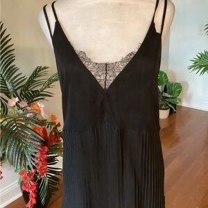 Express Black Camisole with Lace Detail